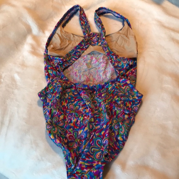 High Leg Racer Back One Piece Swimsuit💥3for$25 - Picture 5 of 7